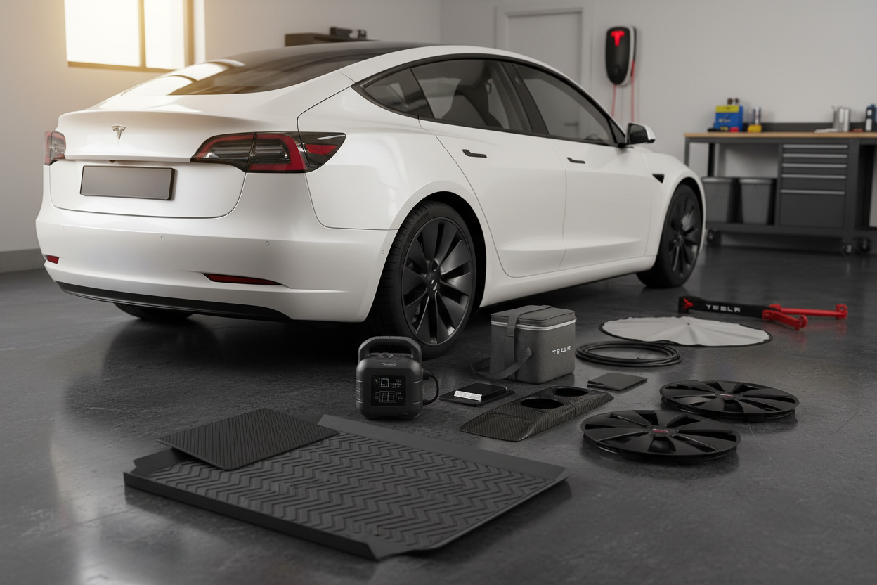 Optimer Din Tesla Model 3: Det Bedste Tilbehør