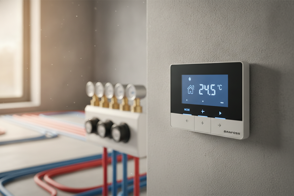 Optimer dit hjem med intelligent Danfoss gulvvarme styring